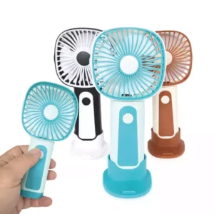 Kompakt Tasarımlı, USB Şarjlı Güçlü Taşınabilir Vantilatör Mini Fan - Görsel 3